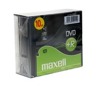 Dvd +r maxell 4,7gb 16x slim case pack 10 (incluye canon lpi de 2.10 ?