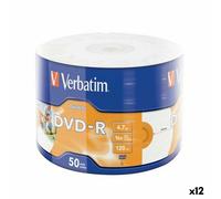 DVD-R Verbatim 4,7 GB 16x (12 Unidades)