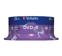 DVD+R VERBATIM 4.7GB 16X ADV AZO PACK 25U