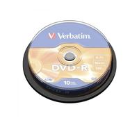 Dvd-r verbatim advanced azo 16x/ tarrina-10uds