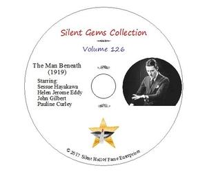 DVD "The Man Beneath" (1919) Sessue Hayakawa, John Gilbert, Classic Silent Drama