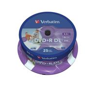 Verbatim 43667 DVD en blanco 8,5 GB DVD+R DL 25 pieza(s) ( 43667 )