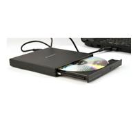 Gembird Grabadora DVD externa DVD-USB-04 DVD±RW USB 2.0 8x DVD 24x CD Negro
