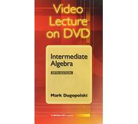 Dvds for Use With Dugo Intermediate Algebra [Alemania]