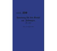DVE250 Instruction for the Conduct of Fortress Warfare