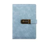 dvegGEE Cuadernos Cuaderno Diario Diario con estuche for bolígrafo Diario de cuero Papel rayado(Green)