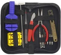 dvegGEE Kit de reparación de Relojes, 16 Juegos de Herramientas de reparación de Herramientas, abridor de reparación de Relojes con Correa de Reloj