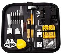 dvegGEE Kit de reparación de Relojes, Juego de 148 Piezas de Herramientas Profesionales for Relojes, Bolsa for Kit de reparación de Relojes, Juegos de Herramientas manuales
