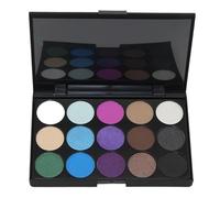 DVERFSWEV-GH Paleta de sombras de ojos de 2 piezas con efecto duradero y tecnología de mezcla sin costuras, 12 horas de maquillaje sin arrugas, colores veganos de día y noche para la piel (E15Color-3)