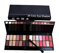 DVERFSWEV-GH Paleta de sombras de ojos de 2 piezas con efecto duradero y tecnología de mezcla sin costuras, 12 horas de maquillaje sin arrugas, colores veganos de día y noche para la piel (03)