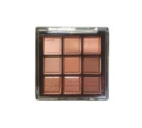 DVERFSWEV-GH Paleta de sombras de ojos de 3 piezas con efecto duradero y tecnología de mezcla sin costuras, 12 horas de maquillaje sin arrugas, colores veganos de día y noche para la piel