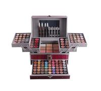 DVERFSWEV-GH Paleta de sombras de ojos de larga duración con tecnología de mezcla sin costuras, juego de maquillaje sin arrugas, colores veganos de día y noche para la piel (7007-006-N1)