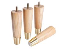 DVERFSWEV-GH Patas de Madera for Muebles, reemplazo de Muebles DIY, Patas de sofá, Muebles Minimalistas Modernos de Madera, Patas de sofá for decoración del hogar(4pcs 7inch)