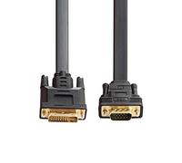 DVI activo a VGA, Baolongking DVI 24+1 DVI-D M a VGA macho con chip adaptador adaptador convertidor para PC DVD Monitor HDTV 2M