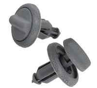 DVIKVM Maletero trasero para maletero de carga, clips de estante de soporte, remache de empuje, color gris, 2 unidades, para Ni-ssan Juke F15 tipo temprano 799161KA3A