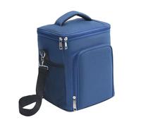 DVMSIEF Bolsa Para El Almuerzo Bolsa de almacenamiento alimentos aislada, bolsa almuerzo a prueba fugas con doble aislamiento expandible, portátil for hombres y mujeres for acampar