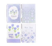 DVMSIEF Cuaderno De Hojas Sueltas Cuaderno de hojas sueltas B5, cuaderno notas reutilizable con núcleos contabilidad manual A5, línea Horizontal(Random 1book-01,B5)