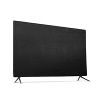 DVMSIEF Cubierta TV 43 "49" 55" televisor Tela elástica cubierta de polvo suspensión Televisión Rasguño resistente a la prueba splash Funda protectora(Black,49inch)