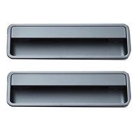 dvnFWKc El gabinete tira, 2 manijas for los dedos integradas con tornillos ocultos, adecuadas for manijas de puertas, manijas de puertas de cajones de armarios.