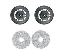 DVNKRFNB Bandeja For Trapeador Compatible con Dreame L20 Ultra X20. Repuestos For Soporte De Trapeador De Robot.(2Mop and 2Mount)