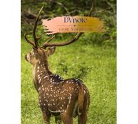 DVnote Grid Notebook: Premium Grid Paper Notebook | 8.5 x 11 Inches | Total 112 Pages | Graph Paper Journal for Students, Engineers, Architects, ... Drafting, Technical Drawing & STEM ( Deer )