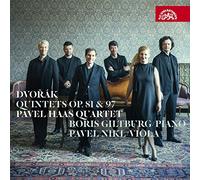 Dvoák : Quintettes pour piano. Giltburg, Nikl, Quatuor Pavel Haas.