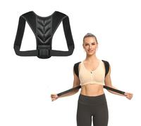 DVONE Corrector de Postura, 68-91cm de Busto Ajustable Corrector Espalda de Material Suave y Transpirable Para Corregir La Postura Y Aliviar El Dolor De Espalda, Cuello, Nuca Y Hombros