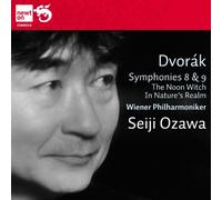 Seiji Ozawa; Wiener Philarmoniker - ANTONIN DVORAK: Symphony 8 - 9; The Noonday Witch (Seiji Ozawa)