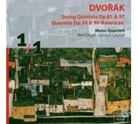 Dvorak Antonin - Dvor K: String Quintets Op. 81 & 97; Quartets Op. 34 & 96 'American'