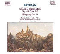 Dvorak, A. – Rapsodias eslavas Op. 45, Nos. 1-3 – NAXOS