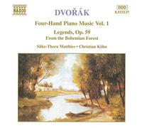 Dvorak Antonin - Oeuvres pour piano à quatre mains Vol.1