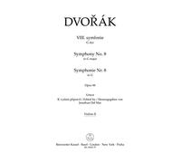 Dvorak, Antonin . Symphony Nº 8 in G Op. 88/ Violin II