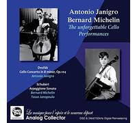 ドヴォルザーク : チェロ協奏曲 | シューベルト : アルペジョーネ・ソナタ (Dvorak : Cello Concerto in B minor, Op.104 | Schubert : Arpeggione Sonata / Antonio Janigro | Bernard Michelin | Tasso Janopoulo) [Limitd Edition] [輸入盤]