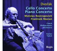 Dvorak : Concerto pour violoncelle. Rostropovitch, Maxian, Talich.