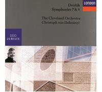 Dvorak / Dohnanyi / Cleveland Orchestra Symphonies 7 & 8 (CD) (Importación USA)