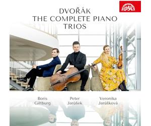 Dvořák : Intégrale des trios pour piano. Giltburg, Jarusek, Jaruskova.