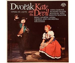 Dvorak - Kate and the Devil: Barova, Novak, Jezil, Sulcova, By Jiri Pinkas and Brno Janacek Opera (Vinyl)