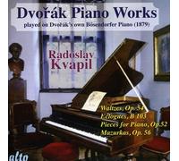 Dvorak – Obras para piano. Kvapil