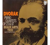 Dvorak Piano Quartets Op. 23 & 87 Beaux Arts Trio, Menahem Pressler Piano, Isidore Cohen, Violin, Bernhard Greenhouse, Cello with Walter Trampler, Viola Italian Pressing