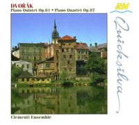 Dvorak : Piano Quintets Opp. 81 & 87 par le Clementi Ensemble
