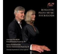 Dvořák & Rubinstein : Musique Romantique pour Piano À Quatre Mains