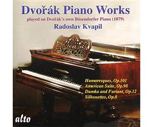 Dvorak : uvres pour piano. Kvapil.