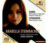 Dvorak: Violin Concerto; Romance; Szymanowski: Violin Concerto by Arabella Steinbacher (2009-10-27)