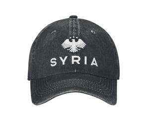 DVRSCVHEN Nuevo Emblema de Siria Sombrero de béisbol Casual Identidad Nacional Siria Cazador de Camionero Gorra de Hombres Mujeres Gorras de béisbol Estilo Callejero
