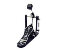 DW 2000A | Pedal de bombo simple serie 2000 | Perfecto para baterías de cualquier nivel | Robusta estructura íntegra de metal con sistema de transmisión Accelerator de cadena simple