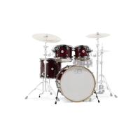 DW Design Series 22 4pc Shell Pack Cherry Stain