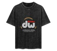 Dw Drums Collector's Series Glogo Drum Workshop Mens Black T-Shirt Graphic tee Printed Unisex Shirt L