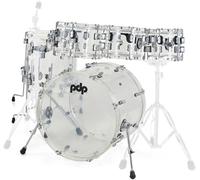 DW PDP Concept Clear Acrylic 6pc