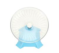 Dwarf Hamster Wheel, 24x24x14cm Small Animals Exercise Toys with Stand,Comfortable Movement Space Silent Hamster Exercise Wheels - For Chinchilla Gerbil Hedgehog Tortoise Reptile Hermit Crab Ferret
