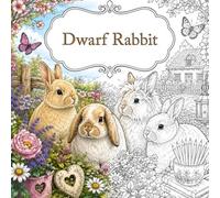 Dwarf Rabbit Coloring Book: Cute Dwarf Rabbits to Color - Relaxation and Joy for Kids and Adults